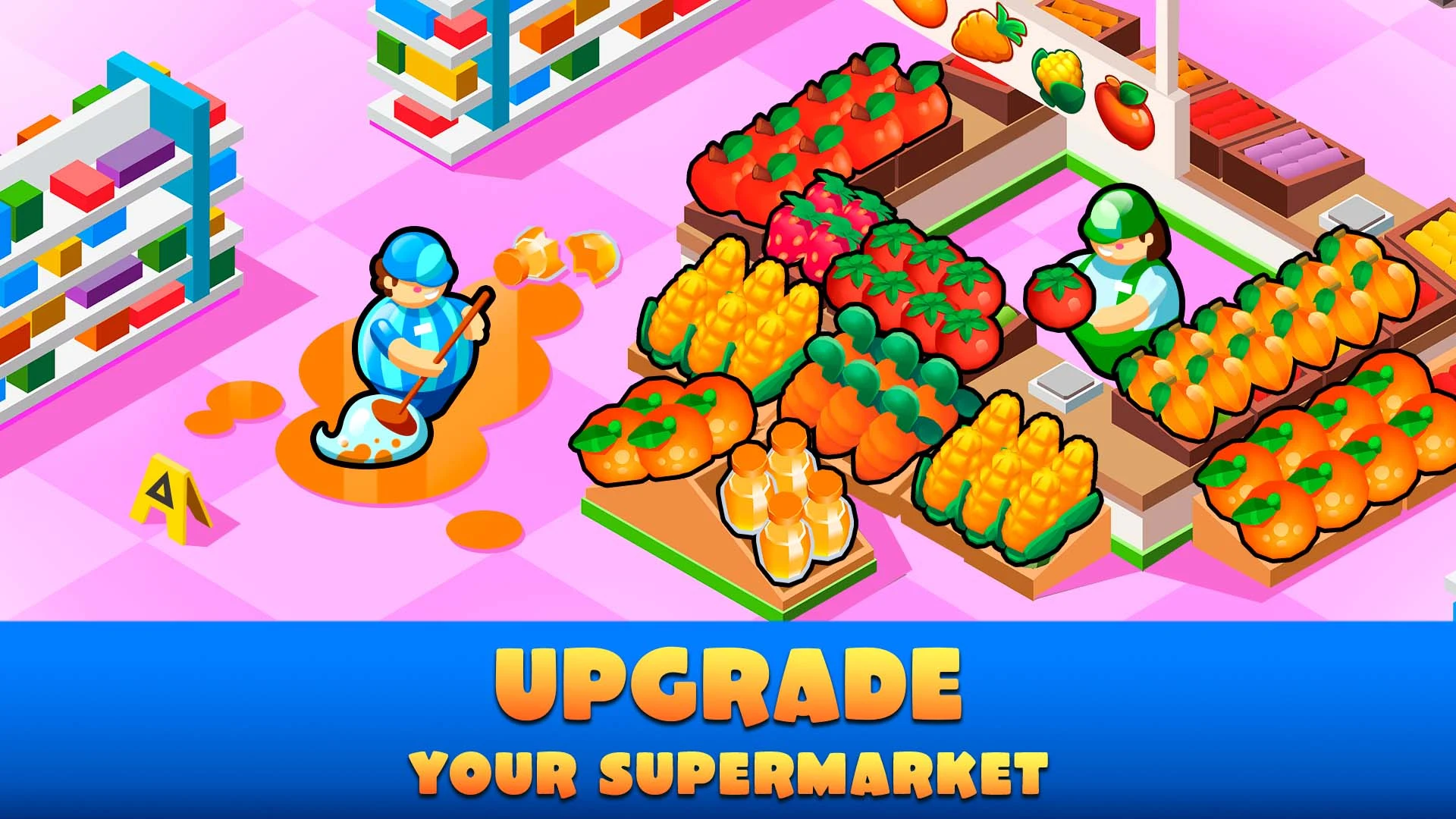 Idle Supermarket Tycoon－Shop screenshot
